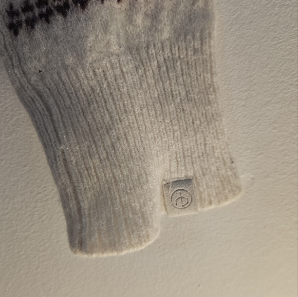 Rag & Bone Wesley Wool Fair Isle Crewneck Pullover Sweater - Picture 2 of 5